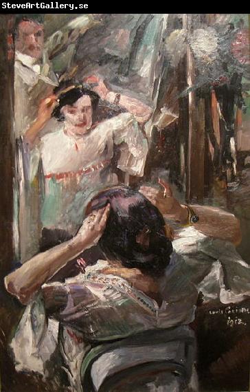 Lovis Corinth At the Mirror